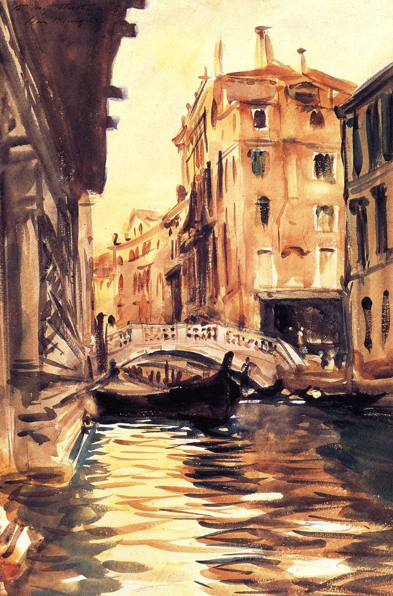 John Singer Sargent Ponte della Canonica